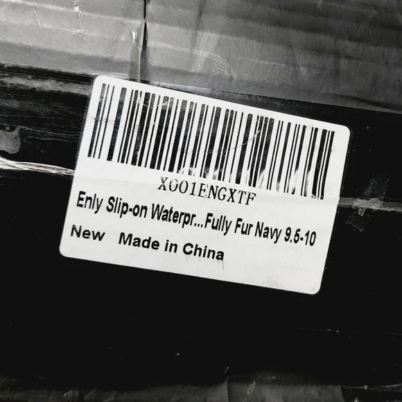 Men/Women Slip On Waterproof Outdoor Anti-Slip Fur Lined Ankle Boot - Picture 6 of 6